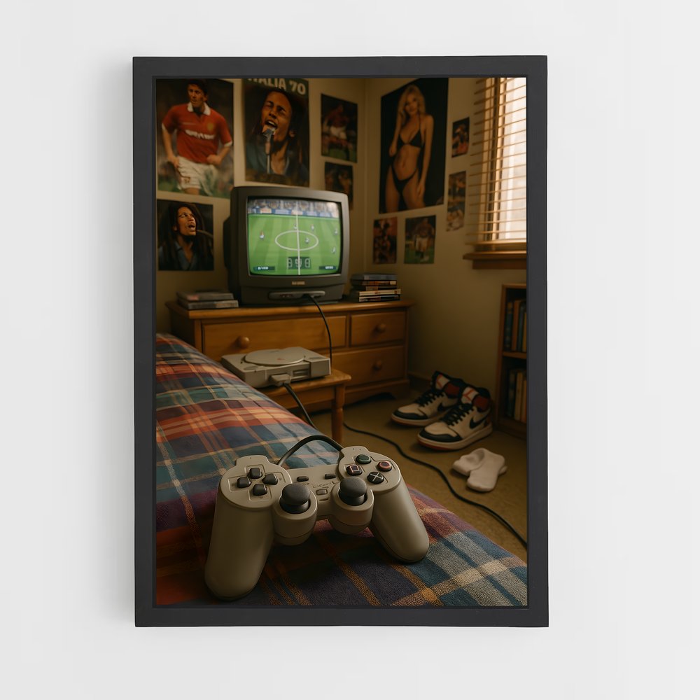 Poster Pixel Blanket – affiche Consoles (vue 2)
